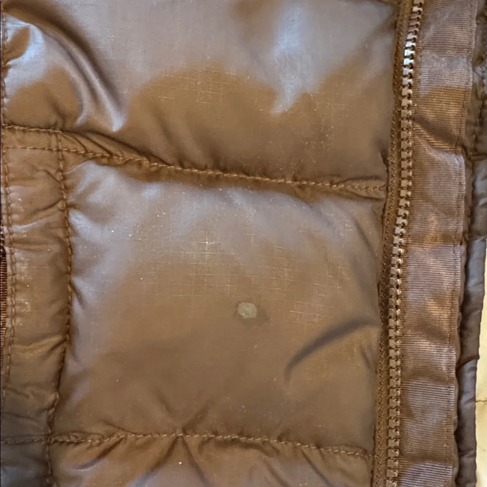 The North Face Dark Brown Puffer Jacket - Picture 3 of 9